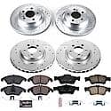 Front And Rear Carbon-Fiber Ceramic Disc Pad And Rotor: Brake Kit, Z23 Daily Driver