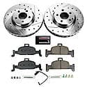 Front Carbon-Fiber Ceramic Disc Pad And Rotor: Brake Kit, Z23 Daily Driver