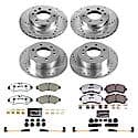 Z36 Truck and SUV Carbon-Fiber Ceramic Brake Pad and Drilled & Slotted Rotor Kit