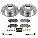 Z23 Daily Driver Carbon-Fiber Ceramic Brake Pad and Drilled & Slotted Rotor Kit