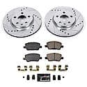 Z23 Daily Driver Carbon-Fiber Ceramic Brake Pad and Drilled & Slotted Rotor Kit