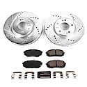 Z23 Daily Driver Carbon-Fiber Ceramic Brake Pad and Drilled & Slotted Rotor Kit