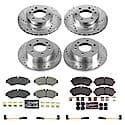 Z23 Daily Driver Carbon-Fiber Ceramic Brake Pad and Drilled & Slotted Rotor Kit