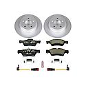 Euro-Stop High-Carbon Coated Rotors, ECE-R90 Brake Pads and Hardware Kit
