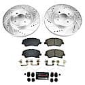 Z23 Daily Driver Carbon-Fiber Ceramic Brake Pad and Drilled & Slotted Rotor Kit