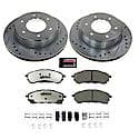 Z36 Truck and SUV Carbon-Fiber Ceramic Brake Pad and Drilled & Slotted Rotor Kit