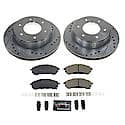 Z23 Daily Driver Carbon-Fiber Ceramic Brake Pad and Drilled & Slotted Rotor Kit