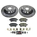 Z23 Daily Driver Carbon-Fiber Ceramic Brake Pad and Drilled & Slotted Rotor Kit