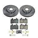 Z23 Daily Driver Carbon-Fiber Ceramic Brake Pad and Drilled & Slotted Rotor Kit