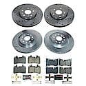 Z23 Daily Driver Carbon-Fiber Ceramic Brake Pad and Drilled & Slotted Rotor Kit