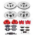 Z23 Daily Driver Carbon-Fiber Ceramic Pads Drilled & Slotted Rotor & Caliper Kit