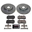 Z23 Daily Driver Carbon-Fiber Ceramic Brake Pad and Drilled & Slotted Rotor Kit