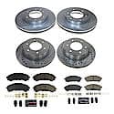 Z23 Daily Driver Carbon-Fiber Ceramic Brake Pad and Drilled & Slotted Rotor Kit