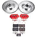 Z23 Daily Driver Carbon-Fiber Ceramic Pads Drilled & Slotted Rotor & Caliper Kit