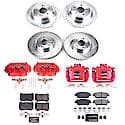 Z23 Daily Driver Carbon-Fiber Ceramic Pads Drilled & Slotted Rotor & Caliper Kit