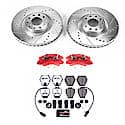 Z26 Street Performance Ceramic Brake Pad, Drilled Slotted Rotor, and Caliper Kit