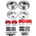 Z23 Daily Driver Carbon-Fiber Ceramic Pads Drilled & Slotted Rotor & Caliper Kit