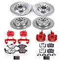 Z26 Street Performance Ceramic Brake Pad, Drilled Slotted Rotor, and Caliper Kit