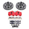 Z23 Daily Driver Carbon-Fiber Ceramic Pads Drilled & Slotted Rotor & Caliper Kit