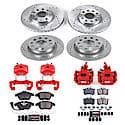 Z23 Daily Driver Carbon-Fiber Ceramic Pads Drilled & Slotted Rotor & Caliper Kit