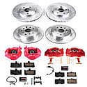 Z23 Daily Driver Carbon-Fiber Ceramic Pads Drilled & Slotted Rotor & Caliper Kit