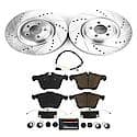 Z23 Daily Driver Carbon-Fiber Ceramic Brake Pad and Drilled & Slotted Rotor Kit