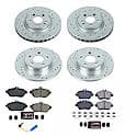 Z23 Daily Driver Carbon-Fiber Ceramic Brake Pad and Drilled & Slotted Rotor Kit