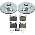 Z23 Daily Driver Carbon-Fiber Ceramic Brake Pad and Drilled & Slotted Rotor Kit