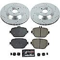 Z23 Daily Driver Carbon-Fiber Ceramic Brake Pad and Drilled & Slotted Rotor Kit