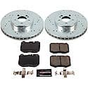 Z23 Daily Driver Carbon-Fiber Ceramic Brake Pad and Drilled & Slotted Rotor Kit