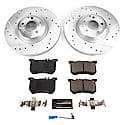 Z23 Daily Driver Carbon-Fiber Ceramic Brake Pad and Drilled & Slotted Rotor Kit