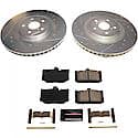 Z23 Daily Driver Carbon-Fiber Ceramic Brake Pad and Drilled & Slotted Rotor Kit