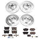 Z23 Daily Driver Carbon-Fiber Ceramic Brake Pad and Drilled & Slotted Rotor Kit