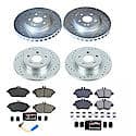 Z23 Daily Driver Carbon-Fiber Ceramic Brake Pad and Drilled & Slotted Rotor Kit