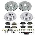 Z23 Daily Driver Carbon-Fiber Ceramic Brake Pad and Drilled & Slotted Rotor Kit