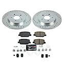 Z23 Daily Driver Carbon-Fiber Ceramic Brake Pad and Drilled & Slotted Rotor Kit