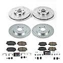 Z23 Daily Driver Carbon-Fiber Ceramic Brake Pad and Drilled & Slotted Rotor Kit