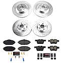 Z23 Daily Driver Carbon-Fiber Ceramic Brake Pad and Drilled & Slotted Rotor Kit