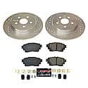 Z23 Daily Driver Carbon-Fiber Ceramic Brake Pad and Drilled & Slotted Rotor Kit