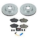 Z23 Daily Driver Carbon-Fiber Ceramic Brake Pad and Drilled & Slotted Rotor Kit