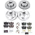 Z23 Daily Driver Carbon-Fiber Ceramic Brake Pad and Drilled & Slotted Rotor Kit