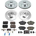 Z23 Daily Driver Carbon-Fiber Ceramic Brake Pad and Drilled & Slotted Rotor Kit