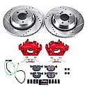 Z23 Daily Driver Carbon-Fiber Ceramic Pads Drilled & Slotted Rotor & Caliper Kit