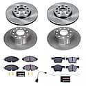 Track Day Spec High-Performance Brake Pad and Rotor Kit