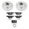 Euro-Stop High-Carbon Coated Rotors, ECE-R90 Brake Pads + Hardware Kit