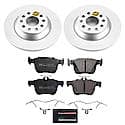 Euro-Stop High-Carbon Coated Rotors, ECE-R90 Brake Pads and Hardware Kit