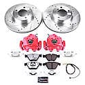 Z26 Street Performance Ceramic Brake Pad, Drilled Slotted Rotor, and Caliper Kit