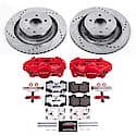 Z26 Street Performance Ceramic Brake Pad, Drilled Slotted Rotor, and Caliper Kit