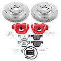 Z26 Street Performance Ceramic Brake Pad, Drilled Slotted Rotor, and Caliper Kit