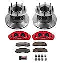 Z36 Truck and SUV Ceramic Brake Pad, Drilled & Slotted Rotor, and Caliper Kit